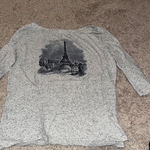 Woman’s Paris 3/4 sleeve tee